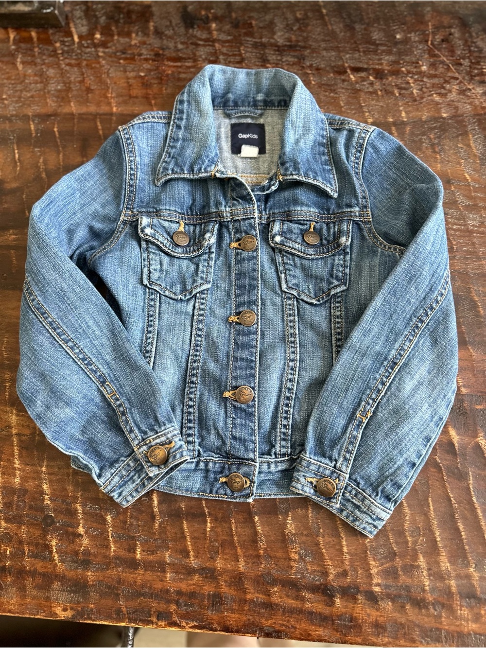 GAP Kids Medium Blue Denim Jacket